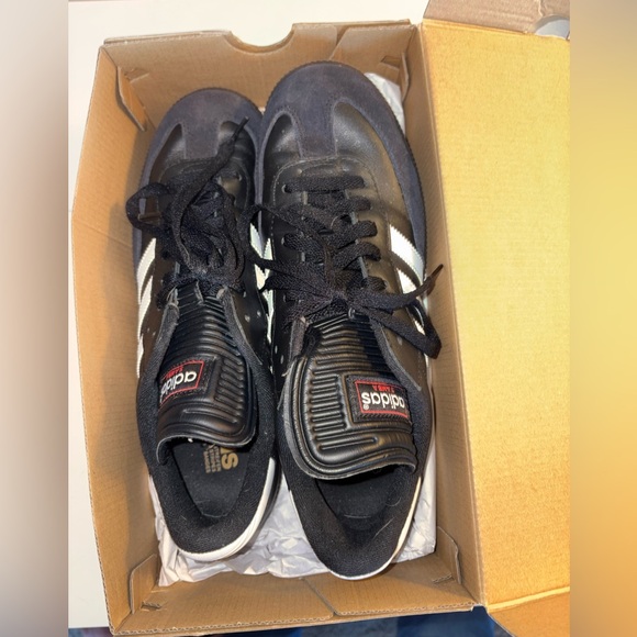 Adidas Samba Classic Black White Sneakers Men’s 10 Y2K With Box - Picture 4 of 7